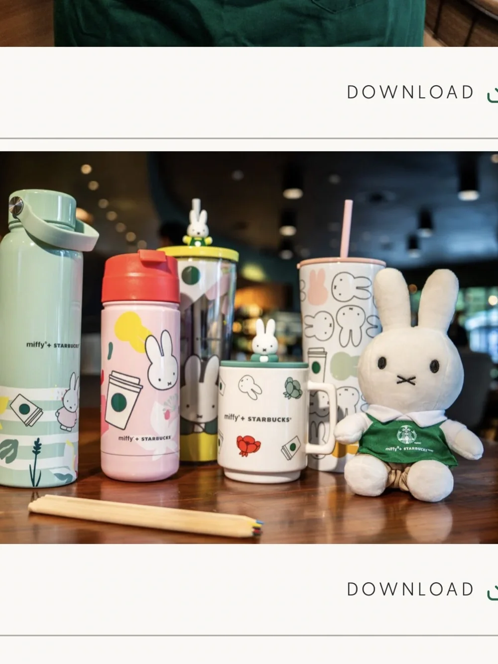 Starbucks x Miffy Lot